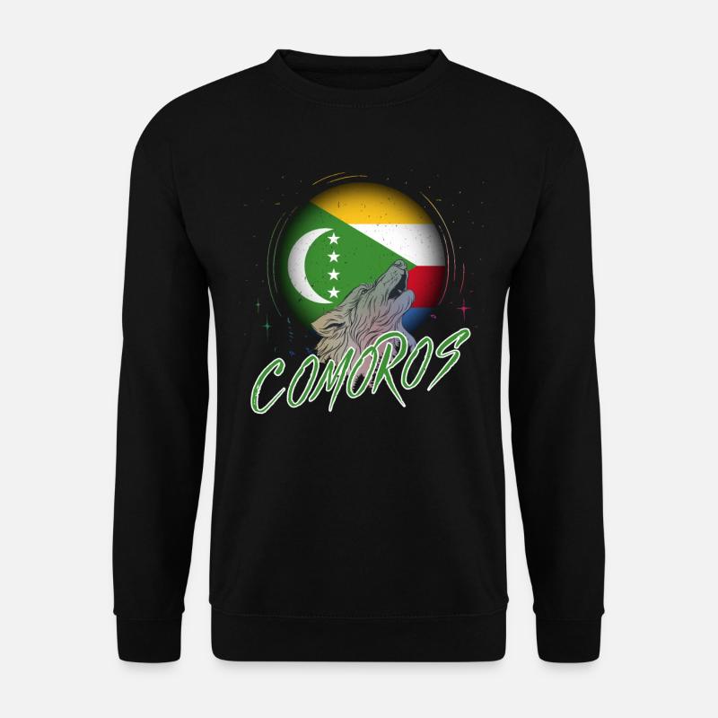 Komoren - Unisex Pullover - Schwarz