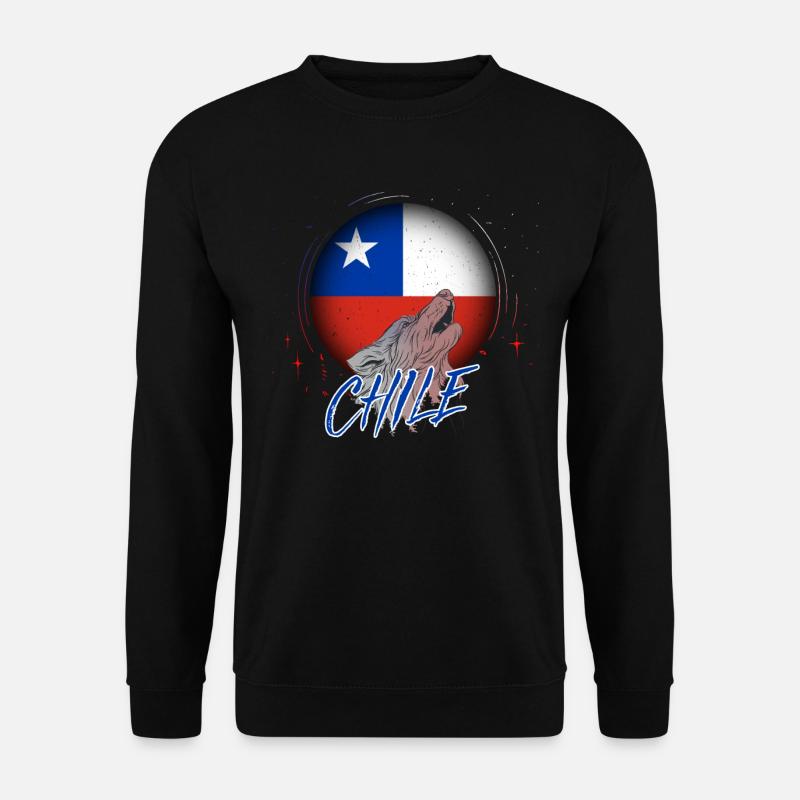 Chile - Unisex Sweatshirt - black
