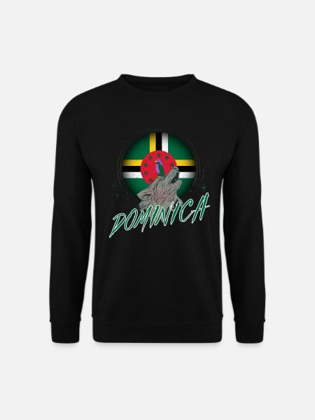 Dominica - Unisex Sweatshirt - black