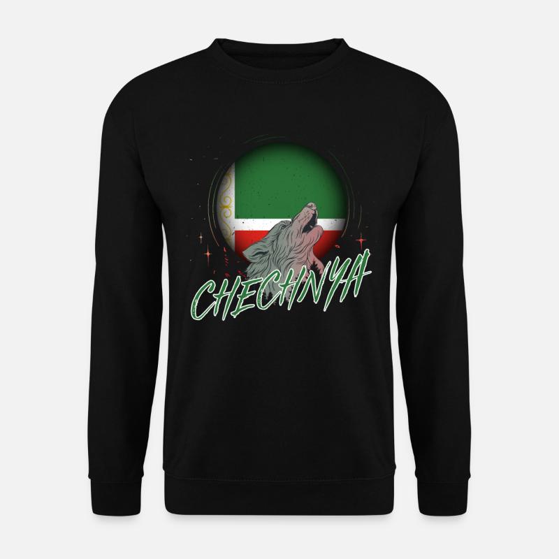 Tschetschenien - Unisex Pullover - Schwarz