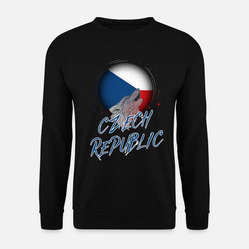 Tschechische Republik - Unisex Pullover - Schwarz