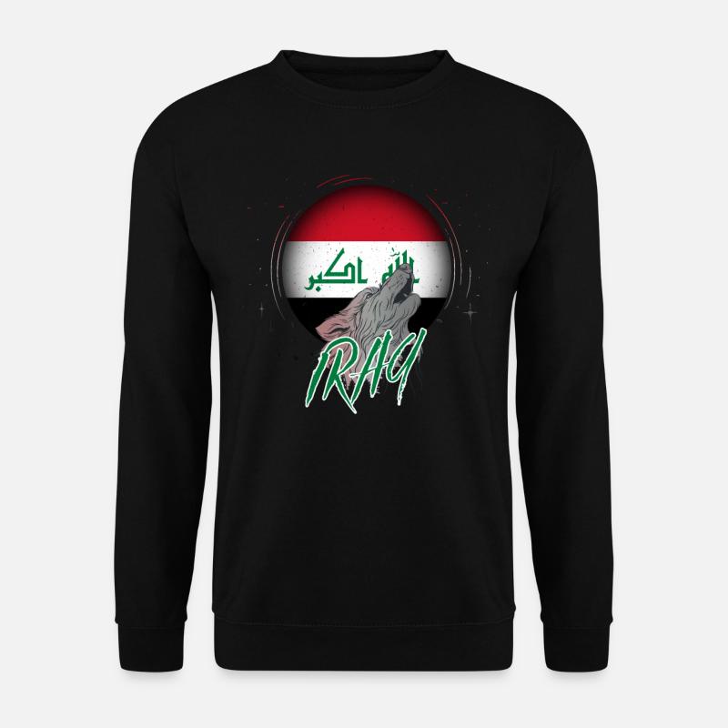 Irak - Sweat-shirt Unisexe - noir
