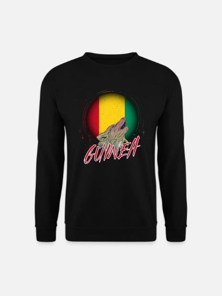 Guinée - Sweat-shirt Unisexe - noir