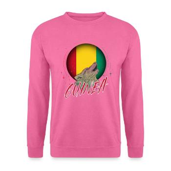 Guinée - Sweat-shirt Unisexe - rose - Devant
