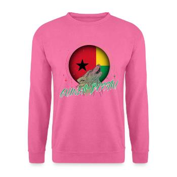 Guinée-Bissau - Sweat-shirt Unisexe - rose - Devant