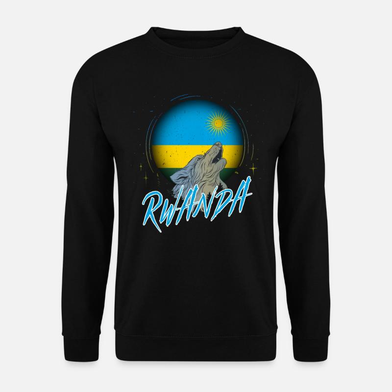 Rwanda - Unisex Sweatshirt - black