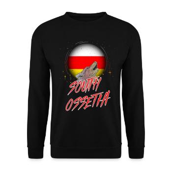 Ossétie du Sud - Sweat-shirt Unisexe - noir - Devant - Alina (178cm) & Michal (187cm)