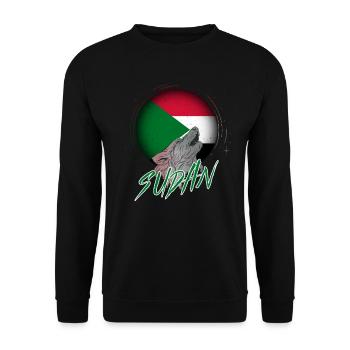 Soudan - Sweat-shirt Unisexe - noir - Devant - Alina (178cm) & Michal (187cm)