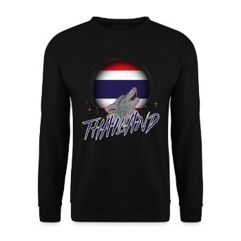 Thaïlande - Sweat-shirt Unisexe - noir - Devant - Alina (178cm) & Michal (187cm)
