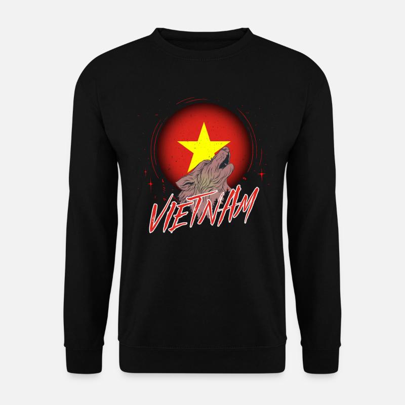 Vietnam - Unisex Pullover - Schwarz