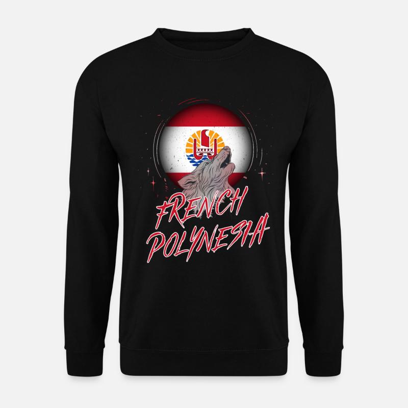 French Polynesia - Unisex Sweatshirt - black