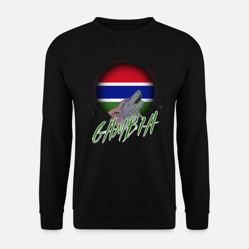 Gambia - Unisex Sweatshirt - black