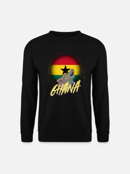 Ghana - Unisex Sweatshirt - black