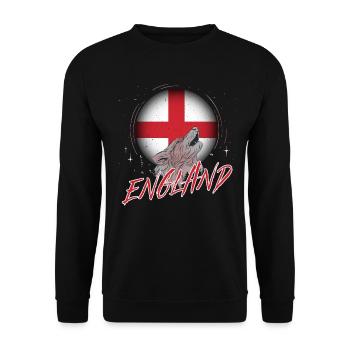 Angleterre - Sweat-shirt Unisexe - noir - Devant - Alina (178cm) & Michal (187cm)
