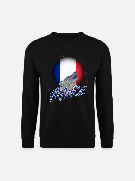 France - Unisex Sweatshirt - black
