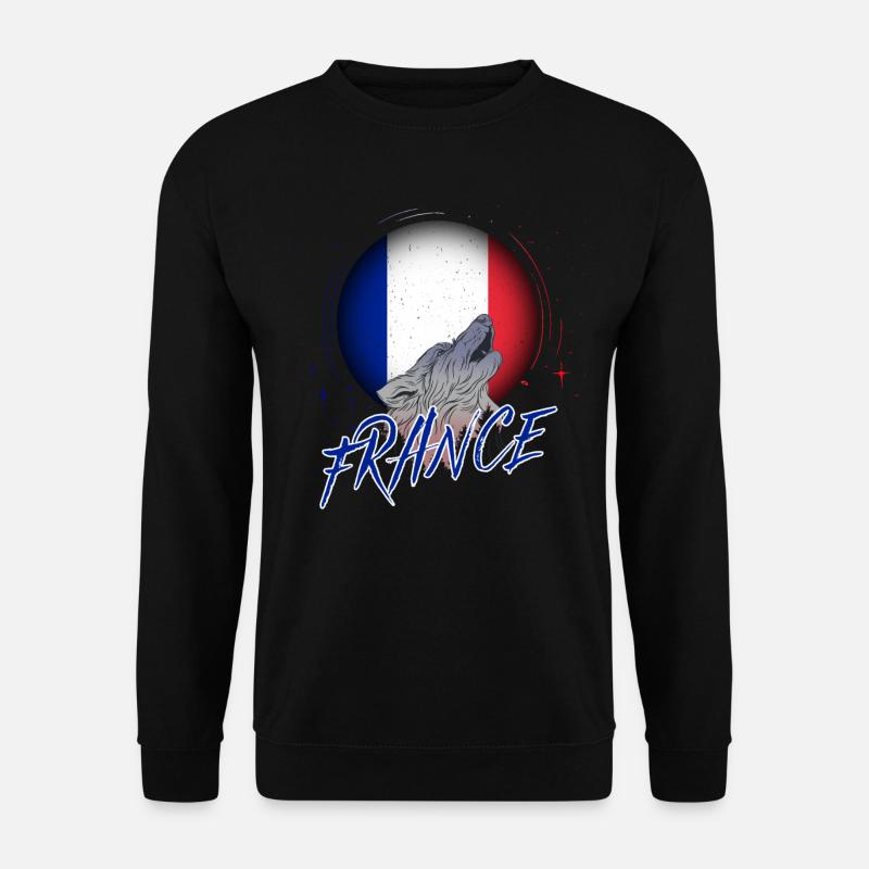 France - Unisex Sweatshirt - black