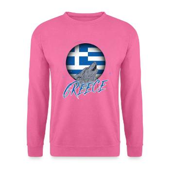 Grèce - Sweat-shirt Unisexe - rose - Devant