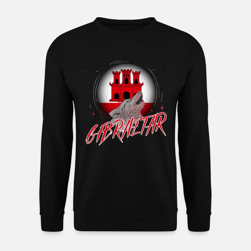 Gibraltar - Unisex Pullover - Schwarz
