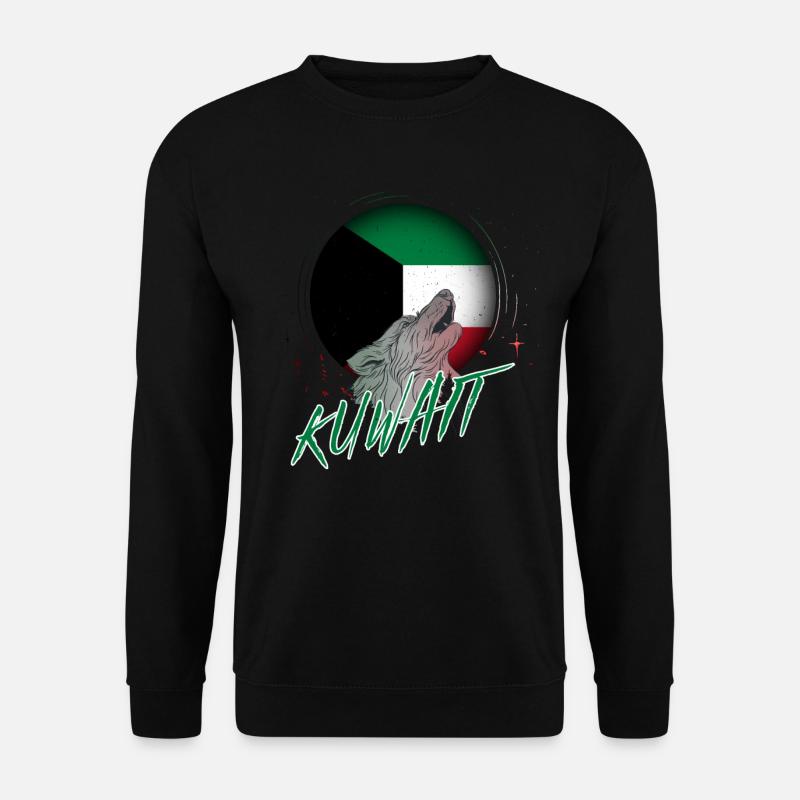 Kuwait - Unisex Pullover - Schwarz