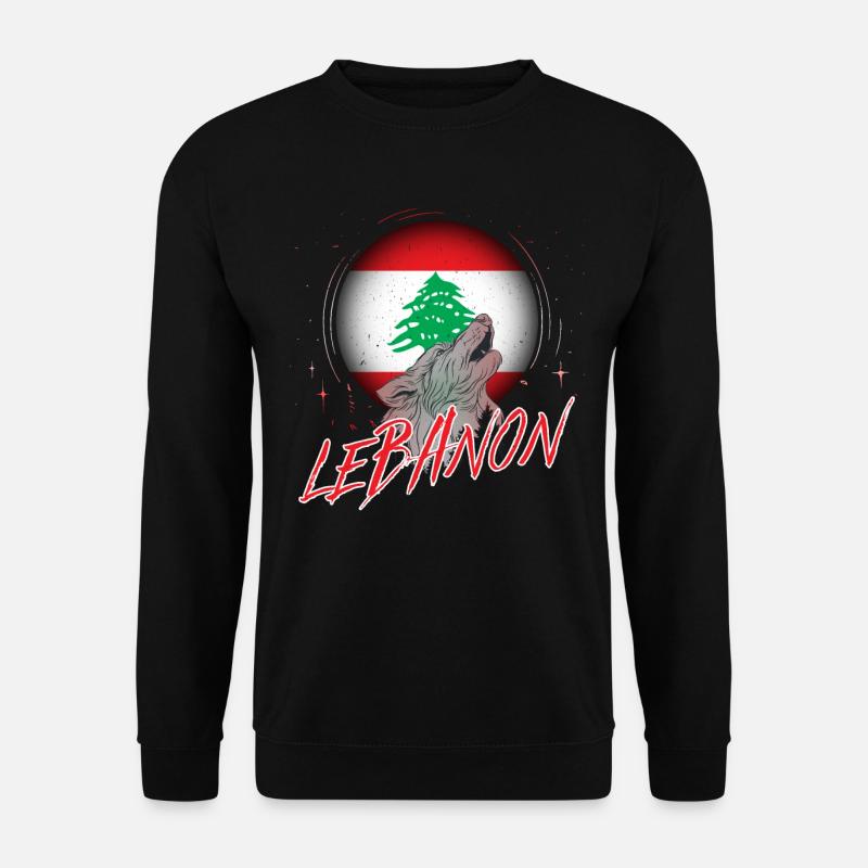 Lebanon - Unisex Sweatshirt - black