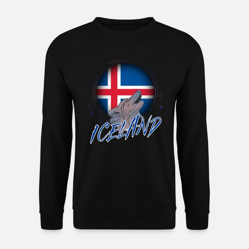 Iceland - Unisex Sweatshirt - black