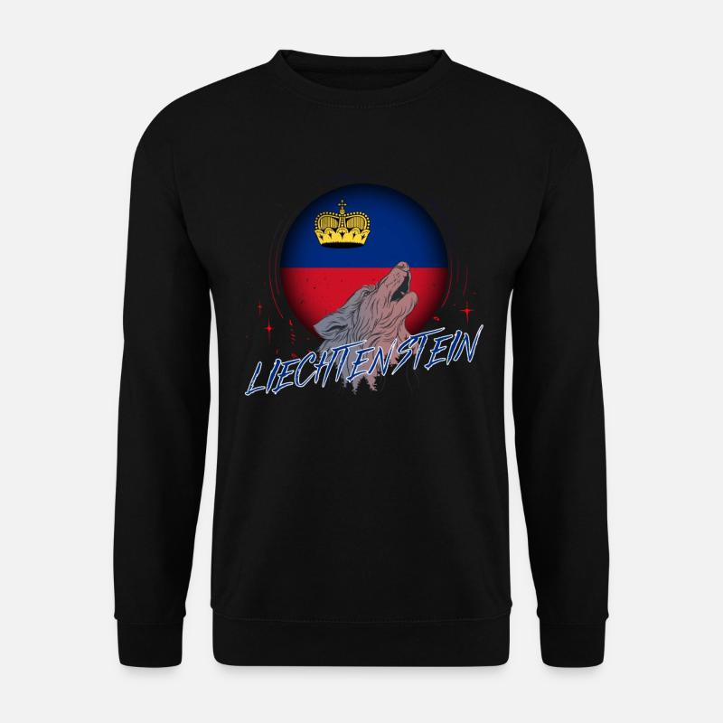Liechtenstein - Unisex Pullover - Schwarz