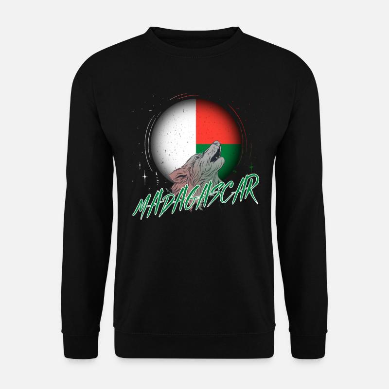 Madagaskar - Unisex Pullover - Schwarz