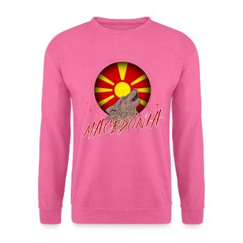 Macedonia - Unisex Sweatshirt - pink - Front