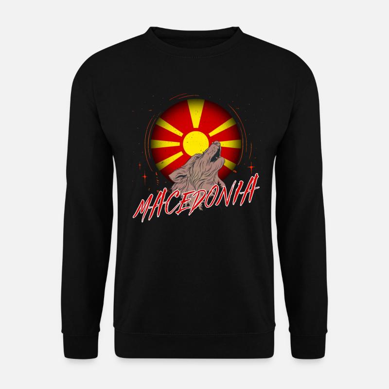 Macédoine - Sweat-shirt Unisexe - noir