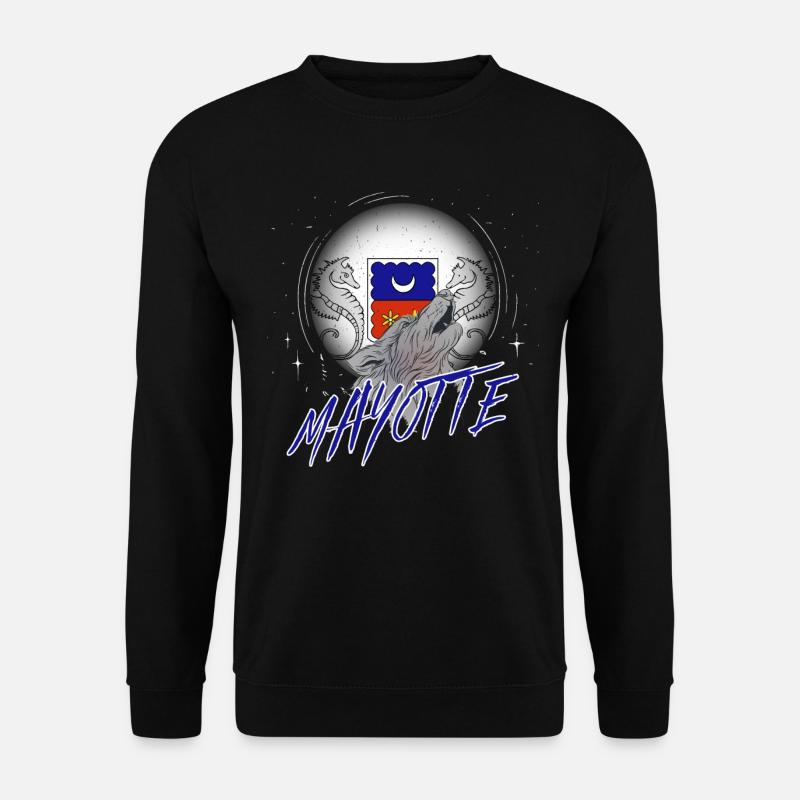 Mayotte - Sweat-shirt Unisexe - noir