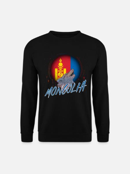 Mongolia - Unisex Sweatshirt - black