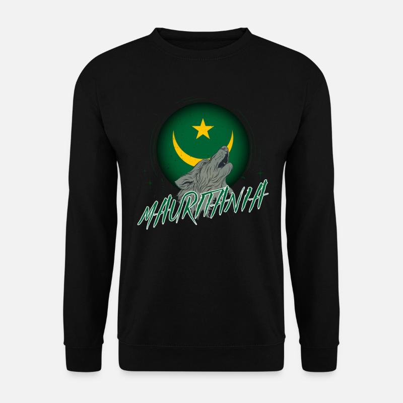 Mauritania - Unisex Sweatshirt - black