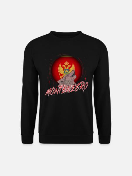 Montenegro - Unisex Pullover - Schwarz
