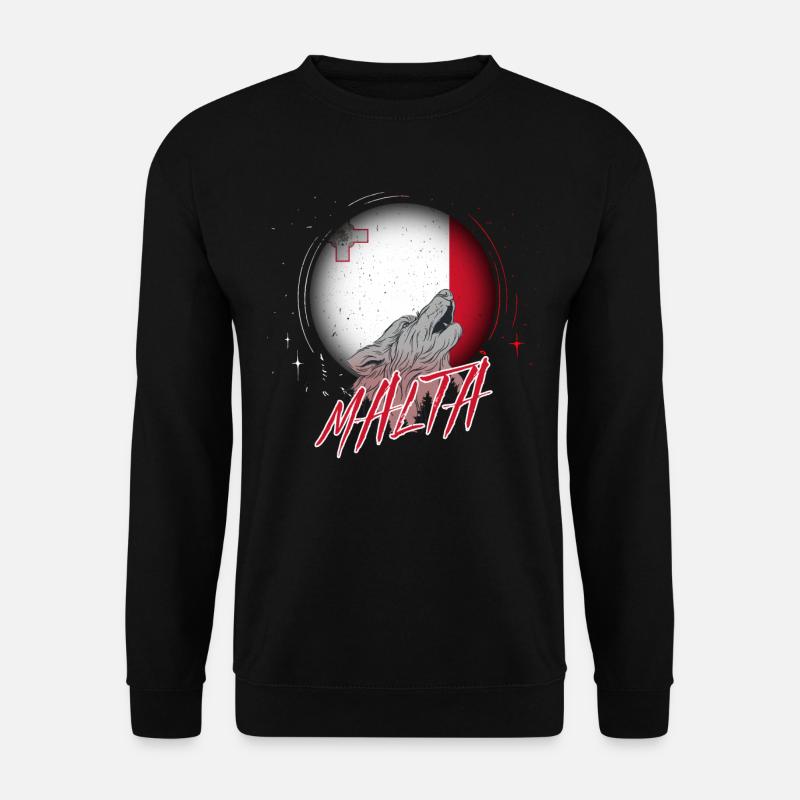 Malta - Unisex Sweatshirt - black