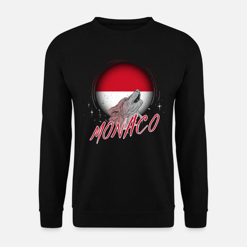 Monaco - Unisex Sweatshirt - black