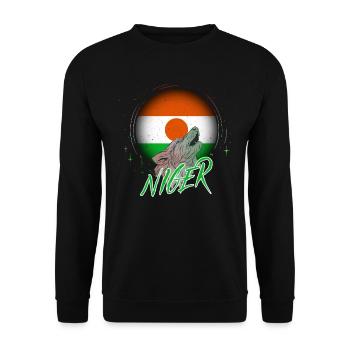 Nouvelle-Zélande - Sweat-shirt Unisexe - noir - Devant - Alina (178cm) & Michal (187cm)