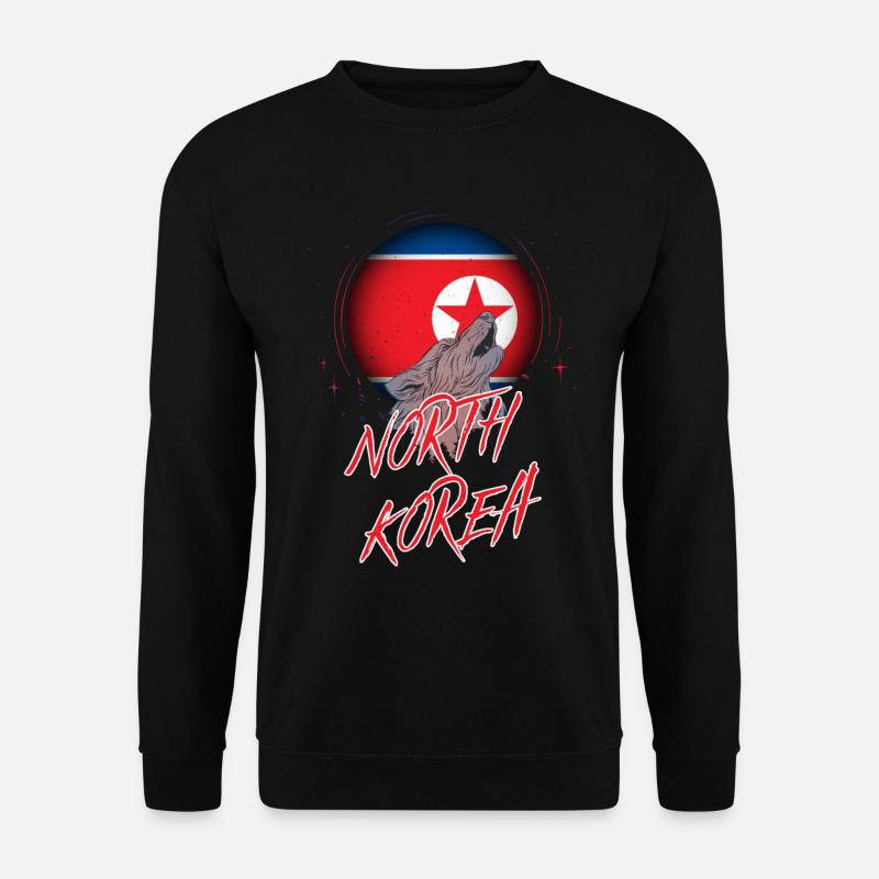 Nordkorea - Unisex Pullover - Schwarz
