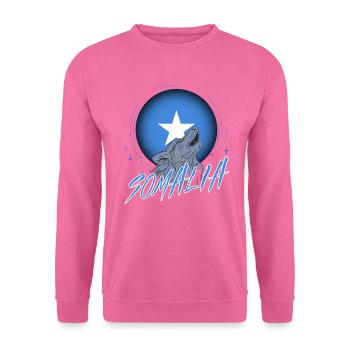 Somalie - Sweat-shirt Unisexe - rose - Devant