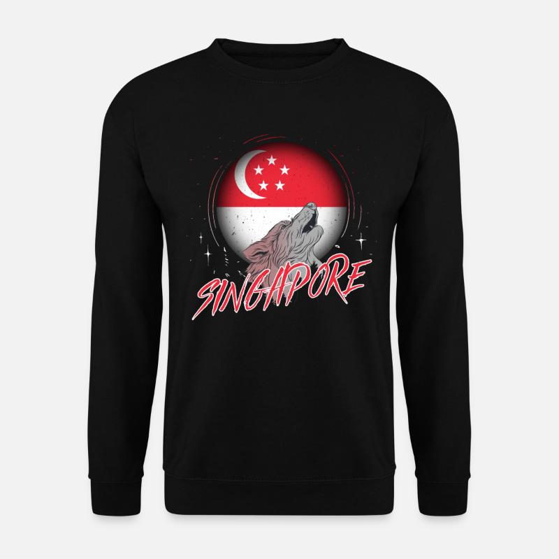 Singapore - Unisex Sweatshirt - black