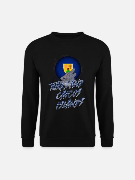 Turks and Caicos Islands - Unisex Sweatshirt - black