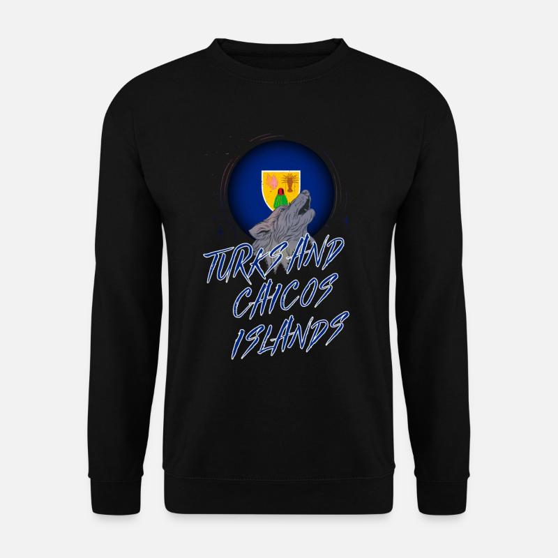 Turks and Caicos Islands - Unisex Sweatshirt - black