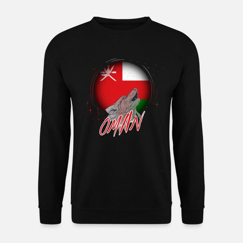 Oman - Unisex Pullover - Schwarz