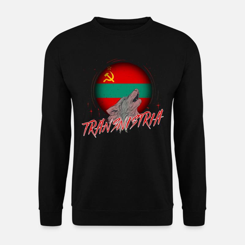 Transnistrien - Unisex Pullover - Schwarz