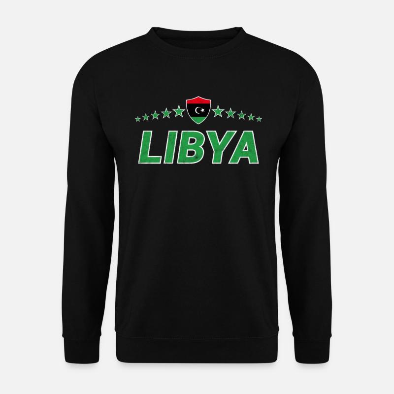 Libyen - Unisex Pullover - Schwarz