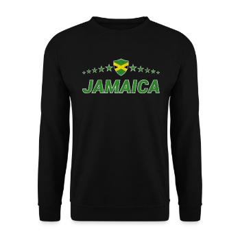 Jamaika - Unisex Pullover - Schwarz - Vorne - Alina (178cm) & Michal (187cm)