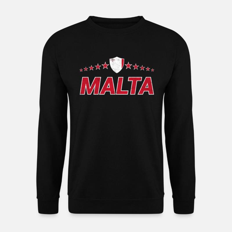 Malta - Unisex Sweatshirt - black