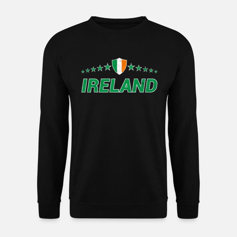 Irlande - Sweat-shirt Unisexe - noir