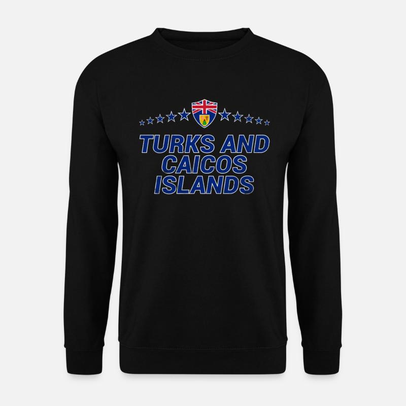 Turks and Caicos Islands - Unisex Sweatshirt - black