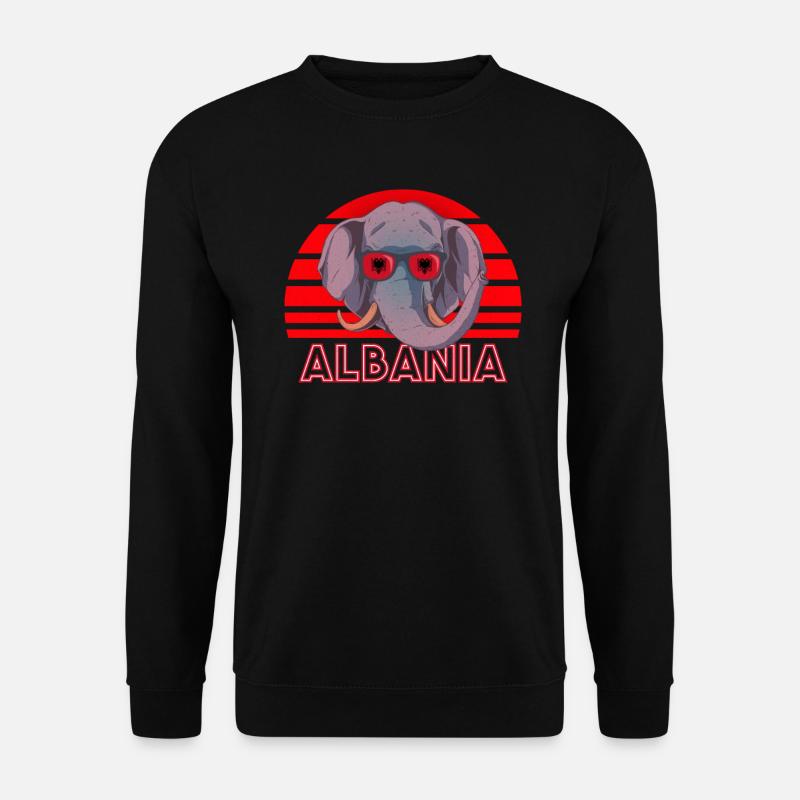 Albania - Unisex Sweatshirt - black