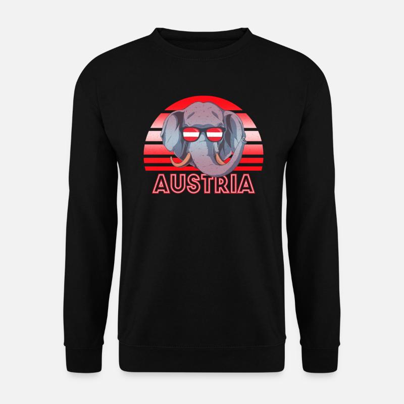 Österreich - Unisex Pullover - Schwarz